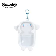 【日本正版授權】三麗鷗 絨毛窗口 收納包 透明包/人形立牌包/偶像應援包/小物收納 - 大耳狗