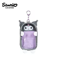 【日本正版授權】三麗鷗 絨毛窗口 收納包 透明包/人形立牌包/偶像應援包/小物收納 - 酷洛米