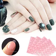 【超值組合】透明果凍3D立體美甲防水雙面膠-高黏力服貼防水型48枚加贈240枚-kiret