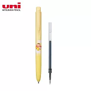 (1筆1芯)UNI 限定 蠟筆小新 UNI-BALL SIGO 自動鋼珠筆 0.38 兄妹(淡黃藍芯)
