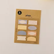 【韓國suatelier】plain系列手帳貼紙(2張入) ‧ plain.74