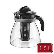 《tescoma》歐洲 晶透玻璃濾茶壺 | 泡茶 下午茶 茶具 - 1.5L - 1.5L