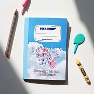 【韓國BFMA】PLEABUDDY 方眼筆記本B6 ‧ 天空藍