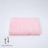 【日本TT毛巾】日本製泉州認證有機棉毛巾-多色任選 (溫和桃粉)