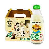 【羅東鎮農會】羅董宜蘭有機豆漿-禮盒組 (245ml x 6瓶)
