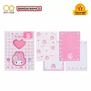 sun-star 三麗鷗書型貼紙備忘錄本 美樂蒂