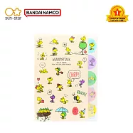 sun-star PEANUTS 史努比L型A4五夾層資料夾 糊塗塌客綜合版