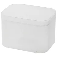 【MUJI 無印良品】PP化妝盒/附蓋.小約150x110x103mm