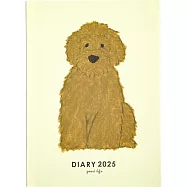 【日本Greeting Life】米津祐介 週記事手帳B6 ‧ 小狗