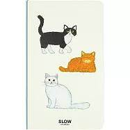 【日本Greeting Life】SLOW JOURNAL日記本/筆記本 ‧ 米津祐介 貓咪