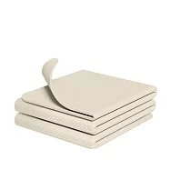 【上手家居】折疊瑜珈墊 183cm(跳繩墊/健身墊/摺疊瑜珈墊/折疊瑜伽墊/加大瑜珈墊/摺疊瑜伽墊) 白色