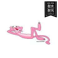 【日本正版授權】頑皮豹 防潑水 貼紙 日本製 行李箱貼/手帳貼 粉紅豹/The Pink Panther - B款