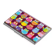 【TROIKA】貓頭鷹不銹鋼金屬名片夾/盒