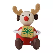 【日本Mark&rsquo;s】Hracky迷你聖誕木偶擺飾 ‧ 聖誕禮物馴鹿