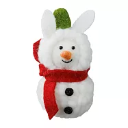 【日本Mark’s】Mocomoco Animal手工羊毛氈聖誕擺飾 ‧ 圍巾雪人兔子