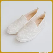 【花見小路】果果日二代 鹽系 手製鞋 JP25 燕麥色系女孩