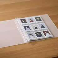 【MUJI 無印良品】收藏活頁夾用補充袋(拍立得尺寸)/9口袋.A4寬型用.10入拍立得尺寸/9口袋.A4寬型用.10入