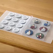 【MUJI 無印良品】收藏活頁夾用補充袋/12口袋.A4寬型用.2入