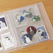 【MUJI 無印良品】收藏活頁夾用補充袋/2口袋.A5寬型用.2入