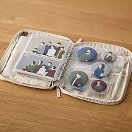 【MUJI 無印良品】收藏活頁夾用補充袋/6口袋(大3/小2/迷你1).A5寬型用.2入