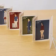 【MUJI 無印良品】方便瀏覽可立式收藏卡夾(遊戲卡尺寸)/10口袋遊戲卡尺寸/10口袋