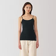 【MUJI 無印良品】女彈性細肩帶 L 黑色