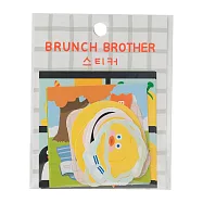 【日本Mark&rsquo;s】&times; Brunch Brother 早午餐兄弟 散裝貼紙包 ‧ 鴨鴨