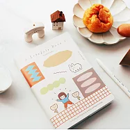 【右手超人】超淺色格子本 遊樂