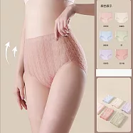 【Missking 1983】高腰收復緹花包臀內褲 (三件組) L