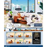 星期一的布魯斯公仔盒玩-第6彈:只想摸魚的會議 (6入盒裝)