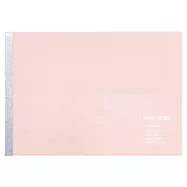 KOKUYO ME 橫向筆記本B6(50頁)- 粉紅沙灘