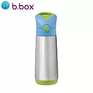 【b.box】不鏽鋼吸管保冷杯500ml/ 海洋藍