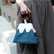 偷偷喊我 | 富士山木環手提包 ― 富士藍