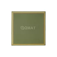 【QMAT】30mm超慢跑墊 台灣製(45*45cm 運動跪墊 倒立墊 跳繩墊) 綠葉秋黃