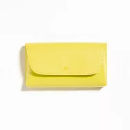 IROHA SUNNY扁形扣式筆袋- 黃