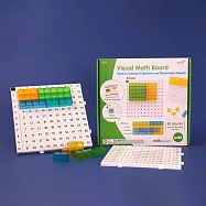 【Edx 艾迪客】魔法百格板-多元學習組|乘法 除法 面積 體積