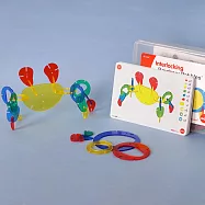 【Edx 艾迪客】透明彩虹鵝卵石雪花片|聖誕新年禮|3+ STEAM探索