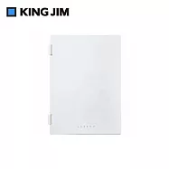 【KING JIM】Laseno 線圈筆記本 B5 白色