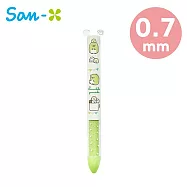 【日本正版授權】角落生物 mini 雙色原子筆 0.7mm 日本製 原子筆/圓珠筆 角落小夥伴 - 企鵝款