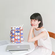 【瀏海樹】帆布肩背包 手提包 - 藍白拖