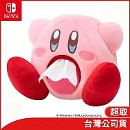 任天堂原廠周邊 星之卡比捲筒衛生紙盒-吸入(星之卡比系列)