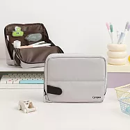 KOKUYO Campus HACOHACO筆袋(M)- 灰x褐