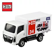 【日本正版授權】TOMICA NO.34 五十鈴 ELF 廣告車/貨車 ISUZU 玩具車 多美小汽車