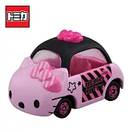 【日本正版授權】Dream TOMICA 凱蒂貓 40周年 玩具車 Hello Kitty 多美小汽車- 黑紫款/499039