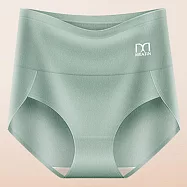 【KISSDIAMOND】高腰輕塑德絨暖腹桑蠶絲內褲(女內褲/KDW-7143C) 3XL 牛油果綠