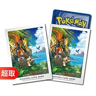PTCG《專用造型卡套》阿羅拉地區的冒險 卡璞・鳴鳴&謎擬Q式樣 ⚘ 寶可夢集換式卡牌遊戲 ⚘ Pok&eacute;mon Trading Card Game