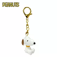 【日本正版授權】史努比 立體造型鑰匙圈 吊飾/公仔 糊塗塌客/奧拉夫/查理布朗 Snoopy/PEANUTS - D款