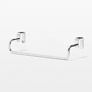 【MUJI 無印良品】不鏽鋼掛門式收納/毛巾用橫桿/小寬20.5x深7.5x高5.5 cm