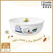 【美國康寧 CORELLE】SNOOPY BRUNCH-473ml韓式湯碗