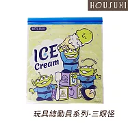 【HOUSUXI 舒希】迪士尼系列-雙夾鏈保鮮袋L-A3(五款任選) 玩具總動員系列-三眼怪